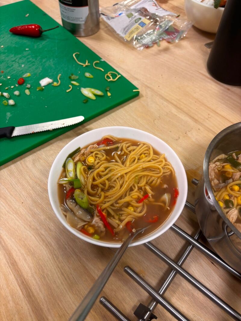 Image for the Tweet beginning: Green group made soup and