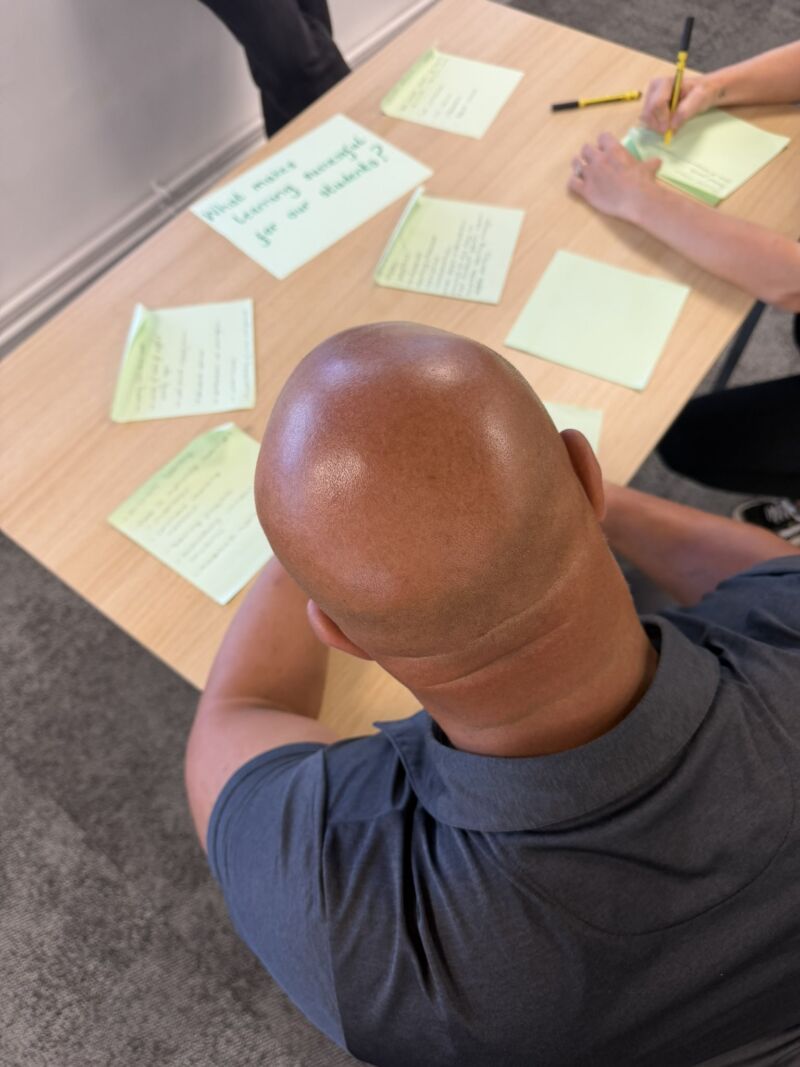Image for the Tweet beginning: Last night’s staff training focused